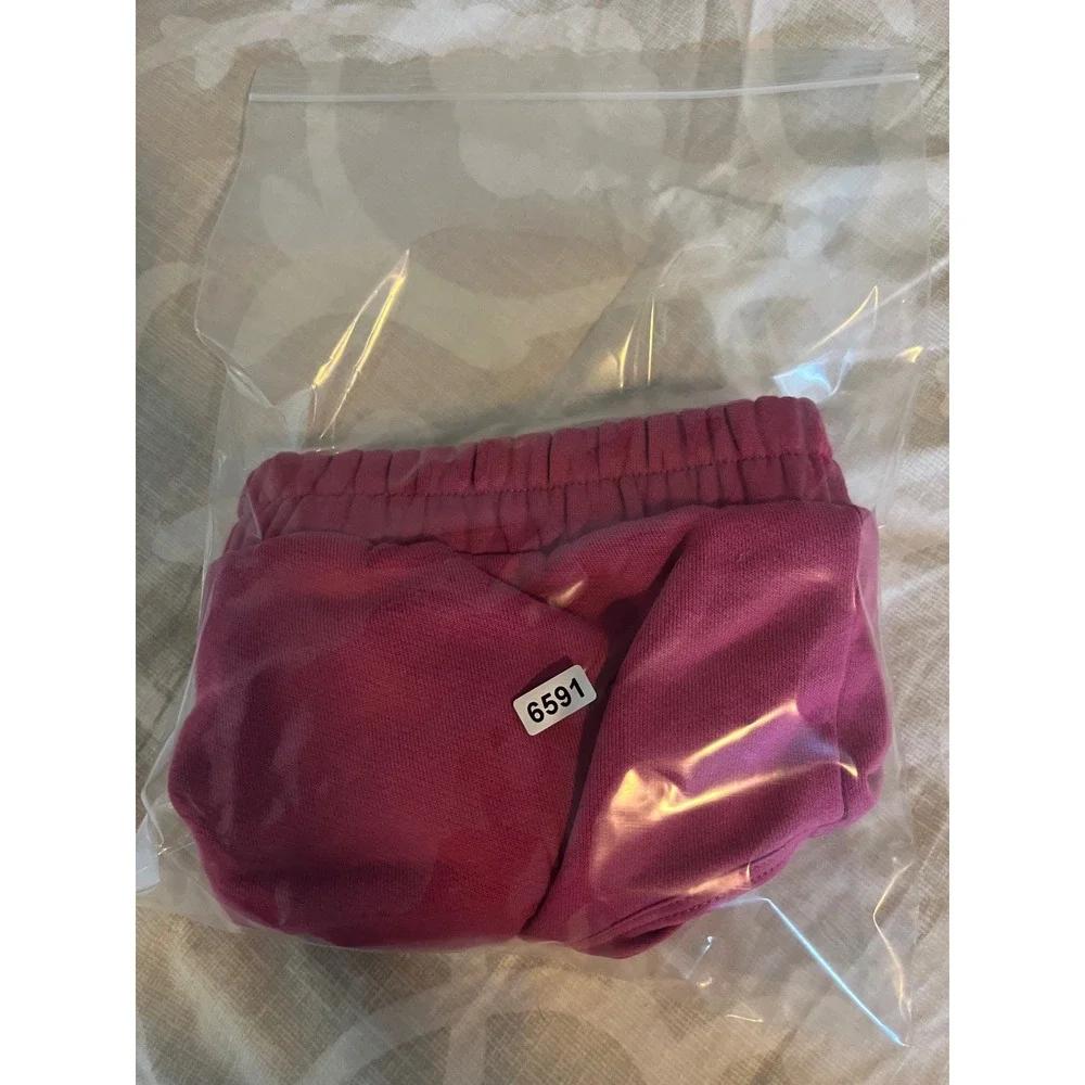 Alo Yoga Accolade Sweatshirt Bra Pink Racerback Sports Bra Large